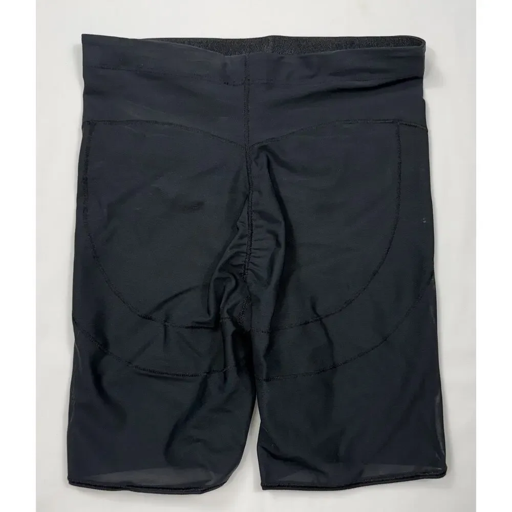 NWT Leonisa black butt lifter shaper shorts Sz S (size is M but runs too small)